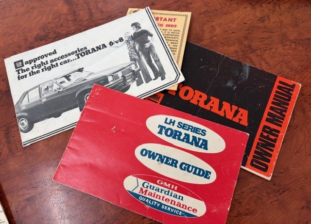 1974 HOLDEN TORANA  LH SL WHITE