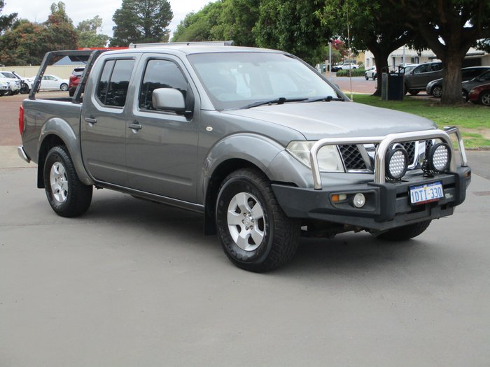 2011 Nissan Navara ST D40 MY11 Grey