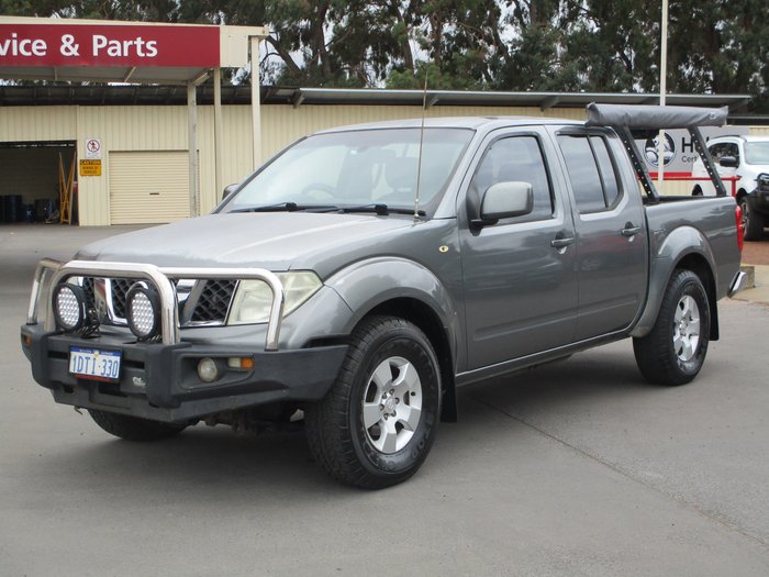 2011 Nissan Navara ST D40 MY11 Grey