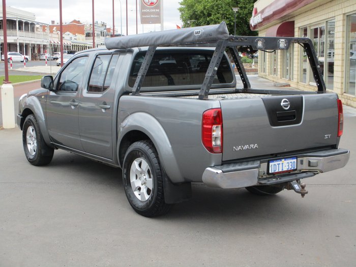 2011 Nissan Navara ST D40 MY11 Grey