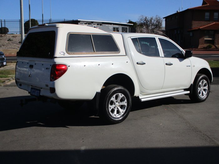 2012 Mitsubishi Triton GLX MN MY12 White
