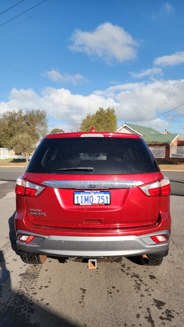 2021 Isuzu MU-X LS-U MY19 Red