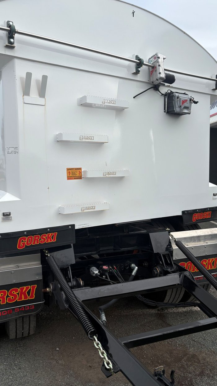 2024 TRAILER GORSKI GORSKI 4 AXLE HARDOX DOG TRAILER G WHITE