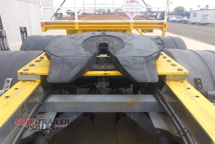 1996 Krueger 12 Pallet Flat Top A Trailer