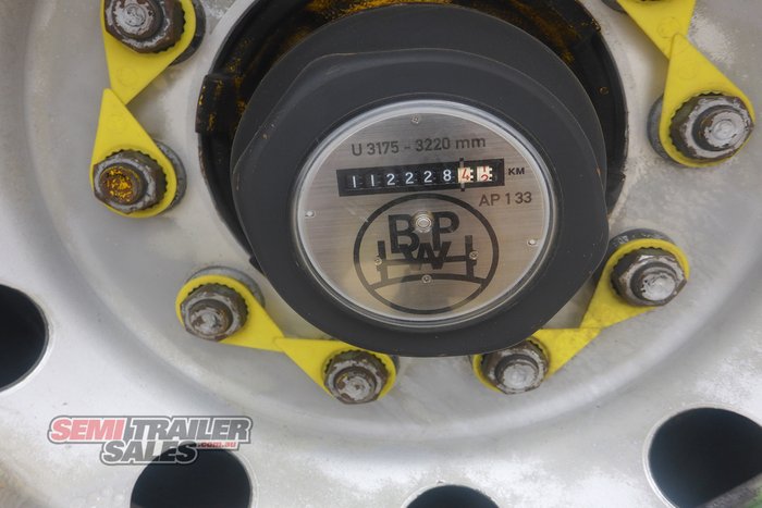 1996 Krueger 12 Pallet Flat Top A Trailer