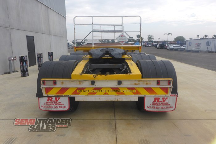 1996 Krueger 12 Pallet Flat Top A Trailer