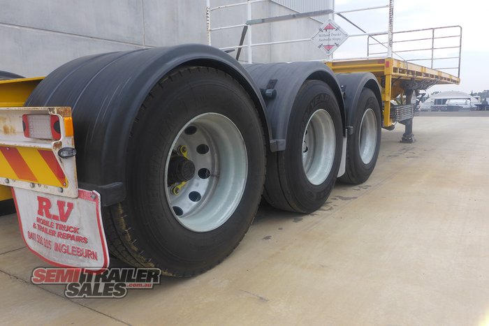 1996 Krueger 12 Pallet Flat Top A Trailer