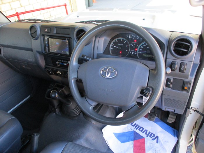 2017 Toyota Landcruiser Workmate VDJ79R White