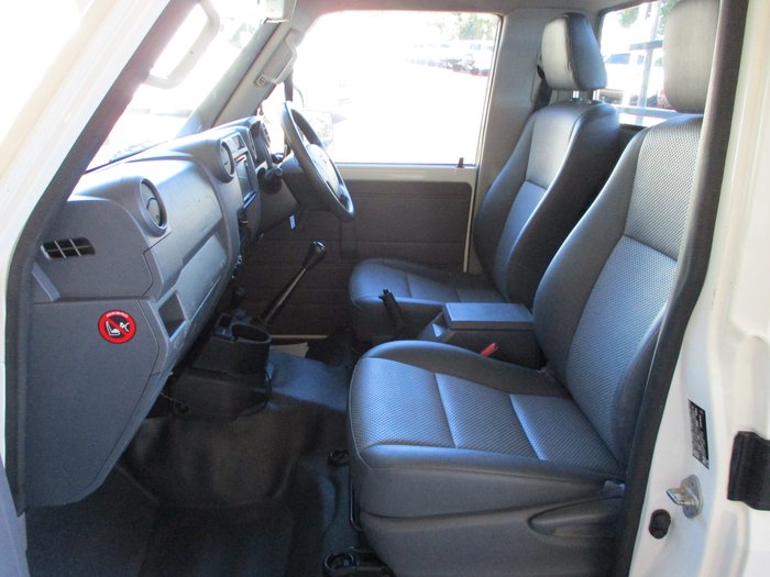 2017 Toyota Landcruiser Workmate VDJ79R White