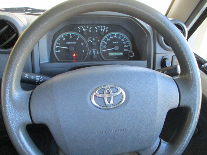 2017 Toyota Landcruiser Workmate VDJ79R White