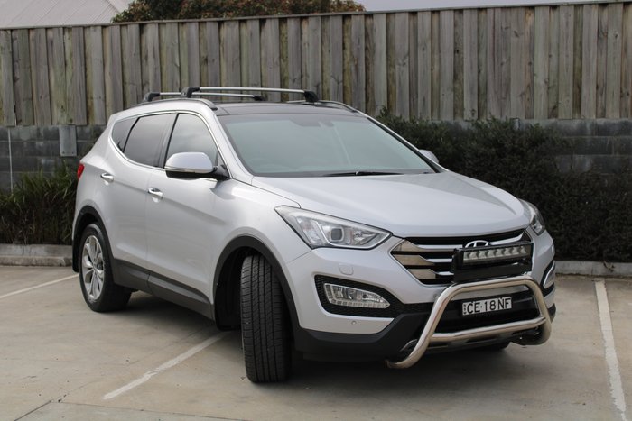 2015 Hyundai Santa Fe Highlander DM3 Series II MY16 4X4 On Demand Silver