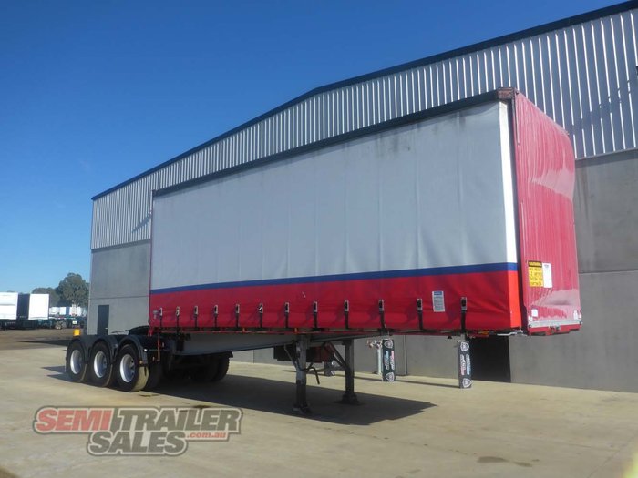 2008 Barker 12 Pallet Curtainsider A Trailer