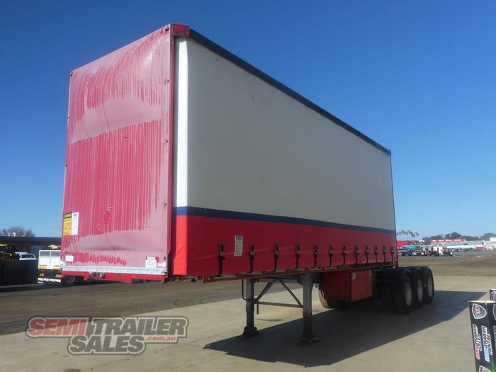 2008 Barker 12 Pallet Curtainsider A Trailer