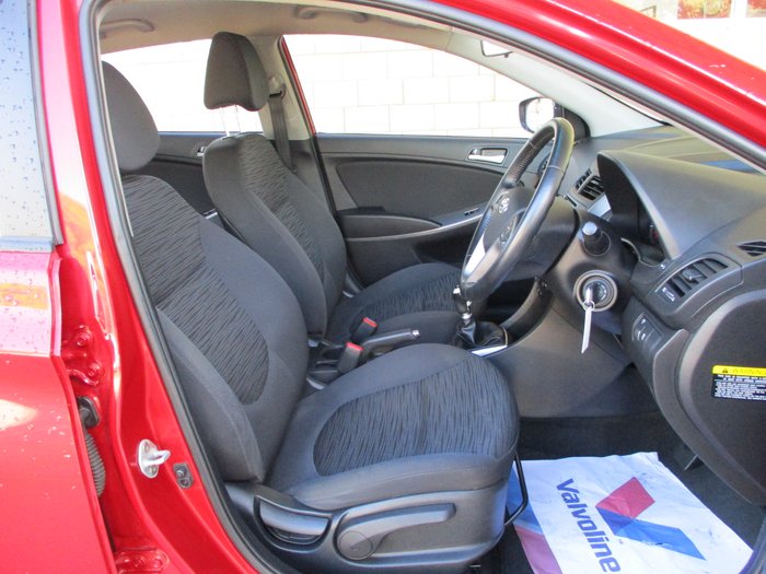 2019 Hyundai Accent Sport RB6 MY19 Red