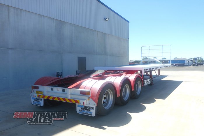 2014 Vawdrey 12 Pallet Flat Top A Trailer