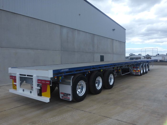 2019 Maxitrans 34 Pallet Flat Top B Double Set