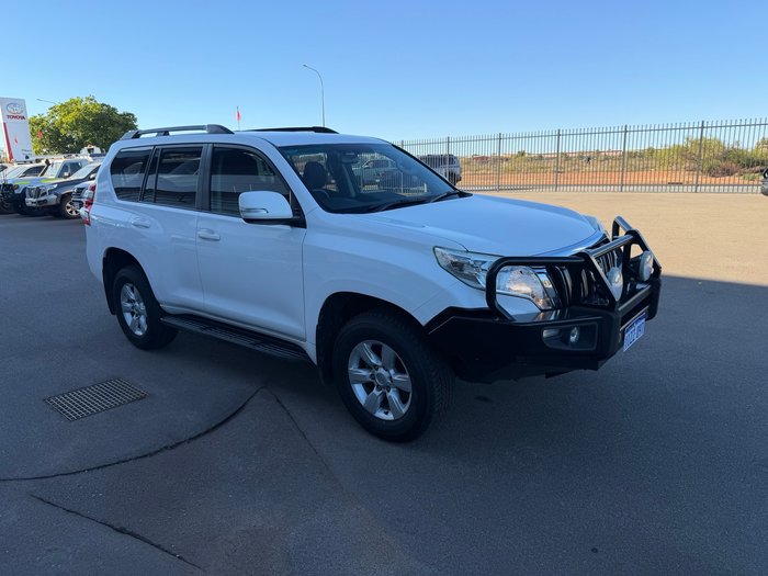 2017 Toyota Prado GXL White