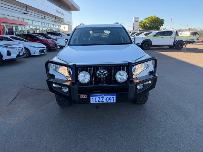 2017 Toyota Prado GXL White