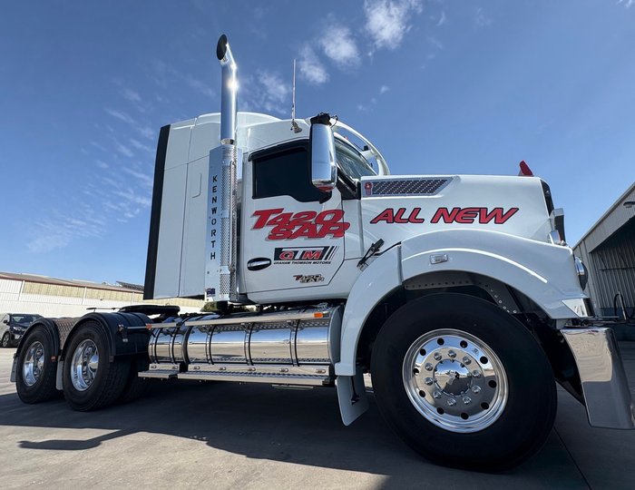 2025 KENWORTH T Series T420SAR T18 WHITE
