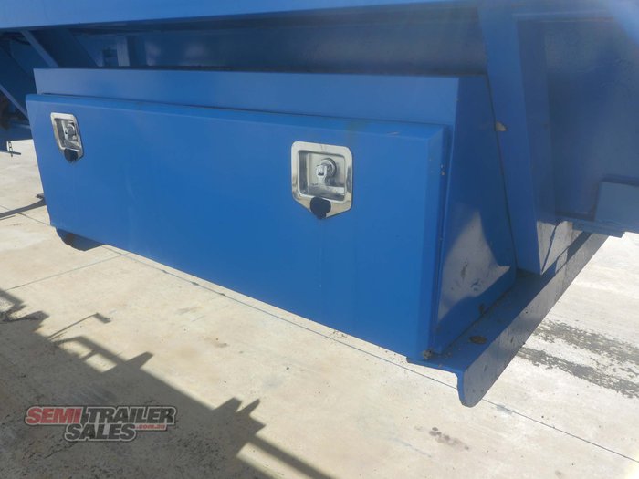 1986 Fruehauf 45FT-60FT Flat Top Extendable