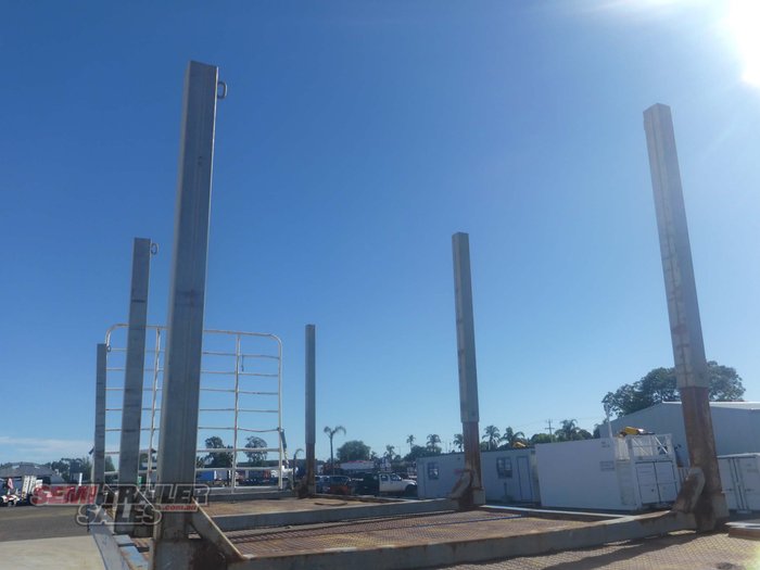 1986 Fruehauf 45FT-60FT Flat Top Extendable