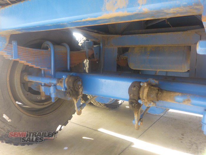 1986 Fruehauf 45FT-60FT Flat Top Extendable