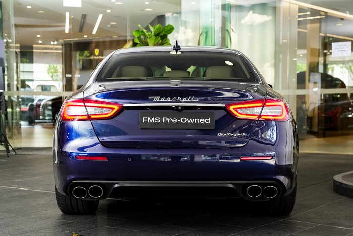 2017 Maserati Quattroporte S M156 MY18 BLU PASSIONE