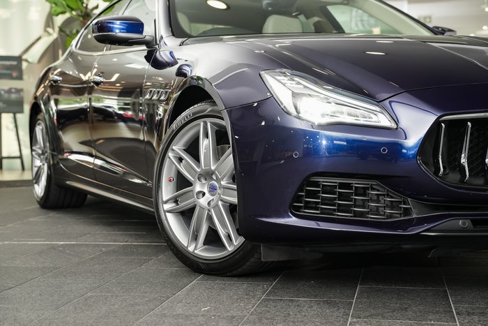 2017 Maserati Quattroporte S M156 MY18 BLU PASSIONE