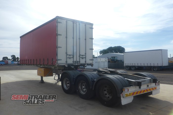 2007 Barker 12 Pallet Rollback Curtainsider A Trailer
