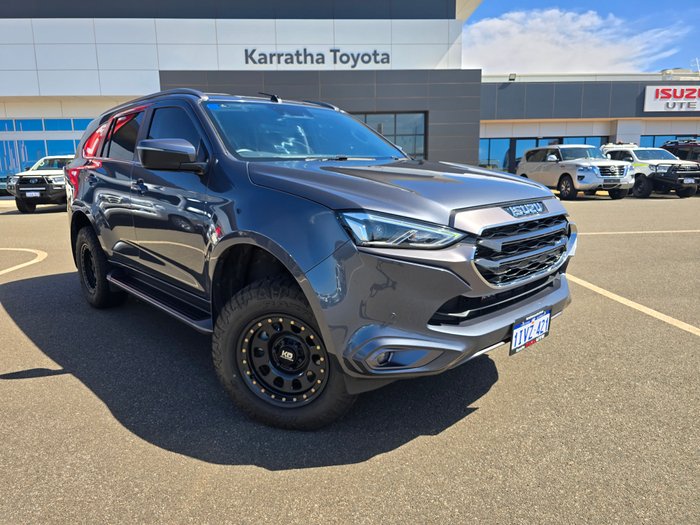 2023 Isuzu MU-X Obsidian Grey Mica