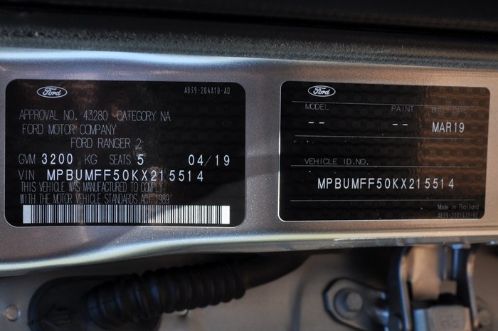 2019 FORD RANGER XLT 3.2 (4x4)