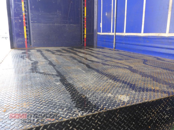 2018 Barker 34 Pallet Double Dropdeck Curtainsider B Double Set