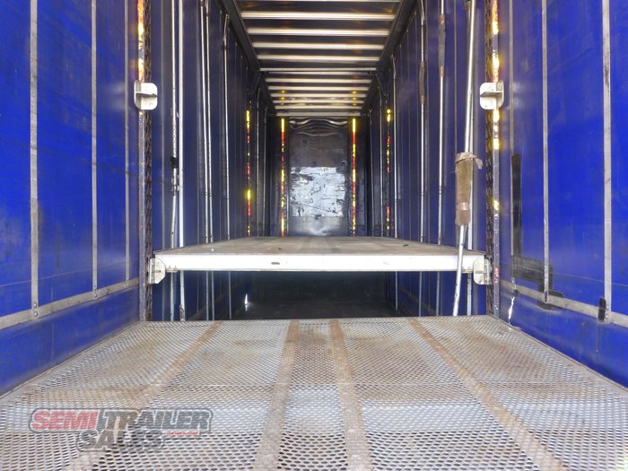 2018 Barker 34 Pallet Double Dropdeck Curtainsider B Double Set