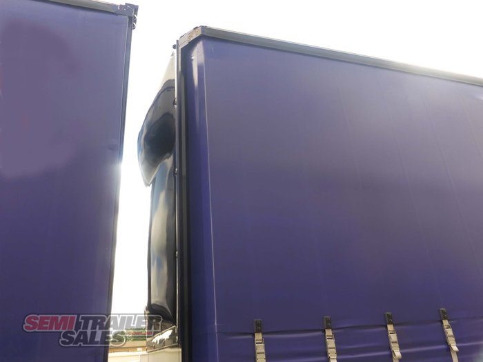 2018 Barker 34 Pallet Double Dropdeck Curtainsider B Double Set