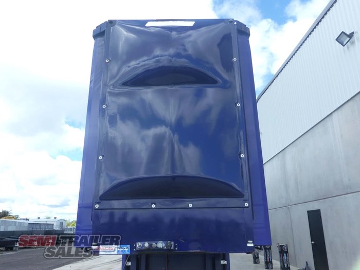 2018 Barker 34 Pallet Double Dropdeck Curtainsider B Double Set
