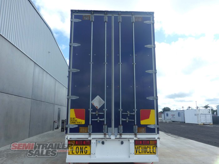 2018 Barker 34 Pallet Double Dropdeck Curtainsider B Double Set