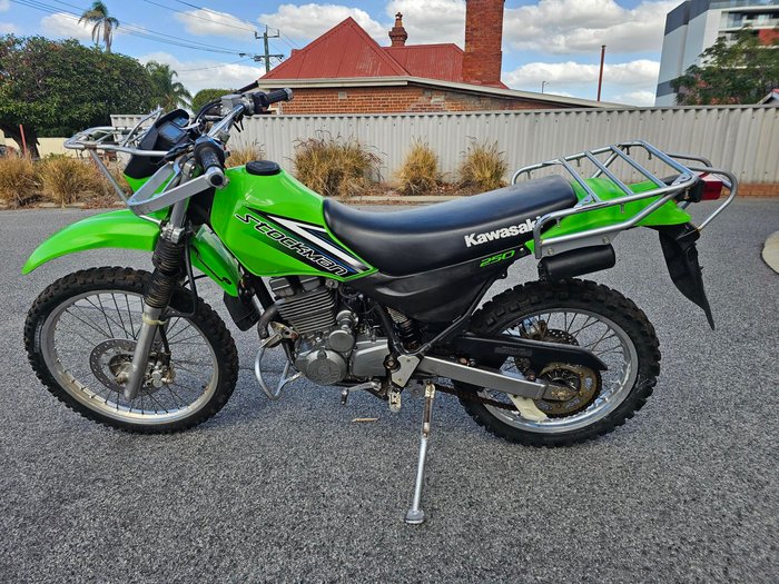 2021 Kawasaki KL250 Stockman Green