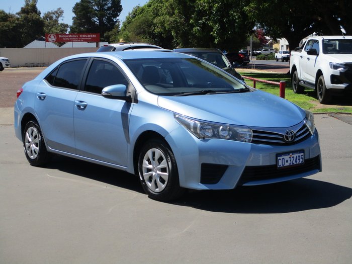 2015 Toyota Corolla Ascent ZRE172R Blue