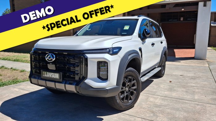 2025 LDV D90 Executive SV9A MY25 NATURAL WHITE