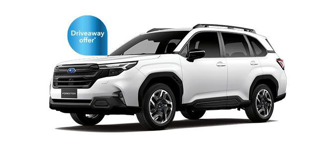 2025 Subaru Forester S6 MY26 WHITE
