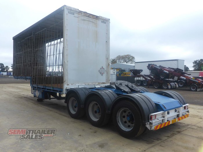 2008 Vawdrey 12 Pallet Dropdeck Curtainsider