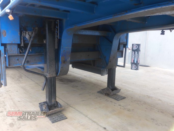 2008 Vawdrey 12 Pallet Dropdeck Curtainsider