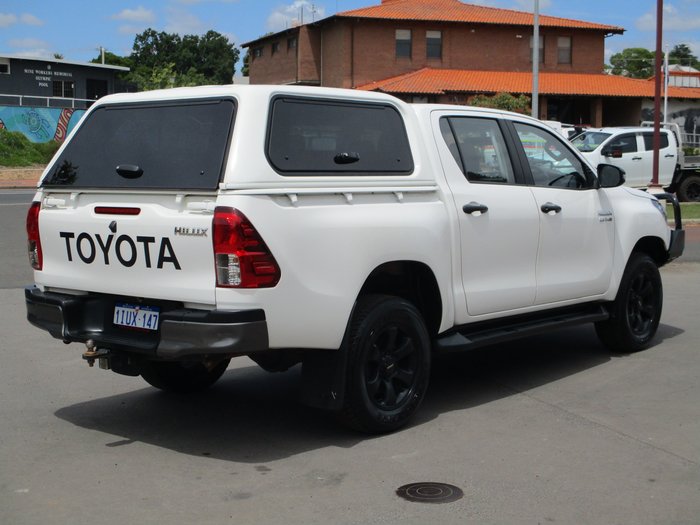 2018 Toyota Hilux SR GUN126R White