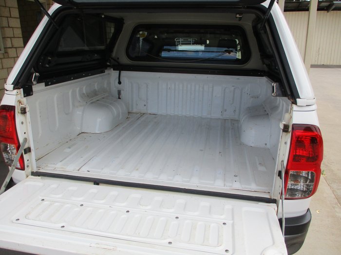 2018 Toyota Hilux SR GUN126R White