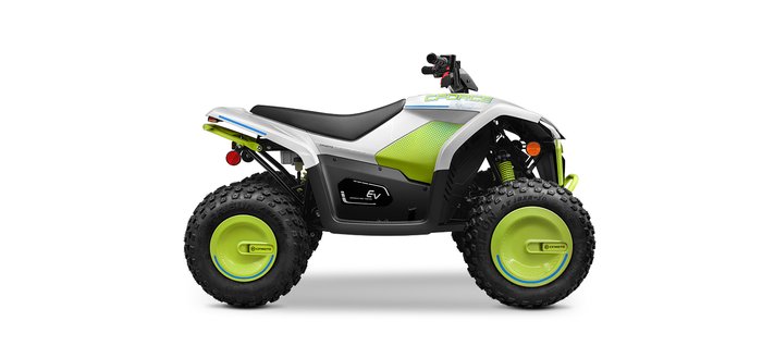 2025 CFMOTO CFORCE EV110 Polar White / Lemon Green or Polar White / Lava Orange