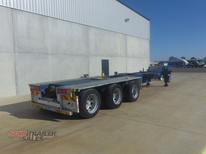 2002 Barker 40FT Dropdeck Skel Road Train Lead