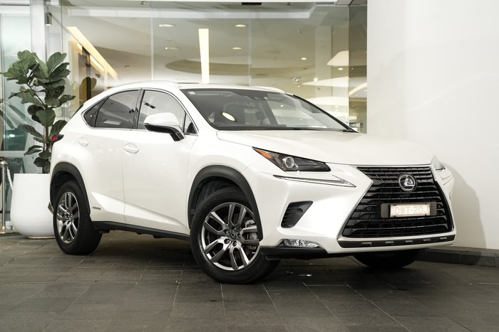 2021 Lexus NX 300h Luxury AYZ10R WHITE