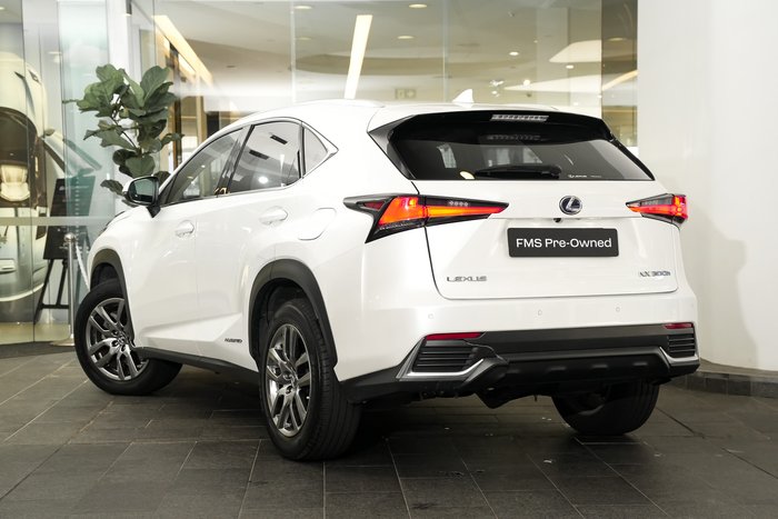 2021 Lexus NX 300h Luxury AYZ10R WHITE
