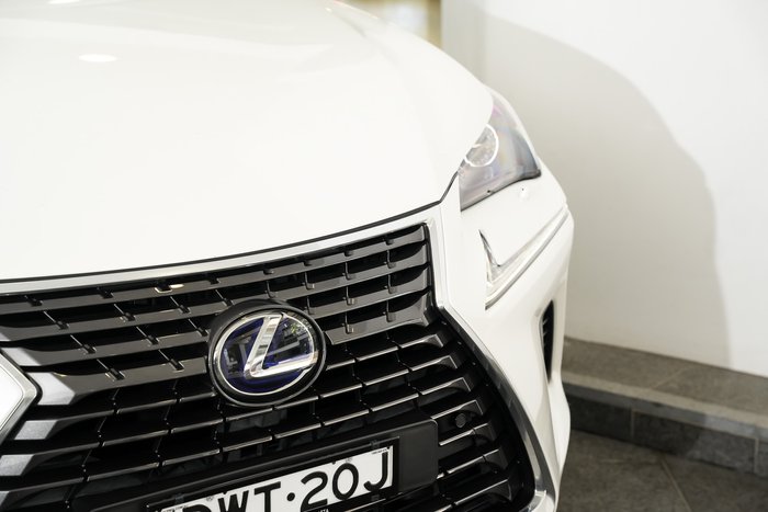 2021 Lexus NX 300h Luxury AYZ10R WHITE