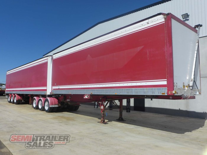 2005 Maxitrans Tip Through Bin B Double Set